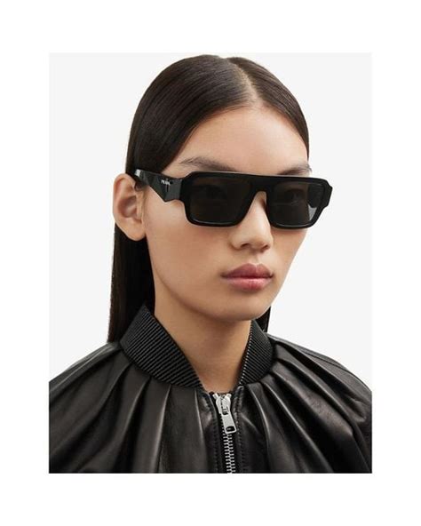 Prada PR A05S Rectangle Sunglasses 